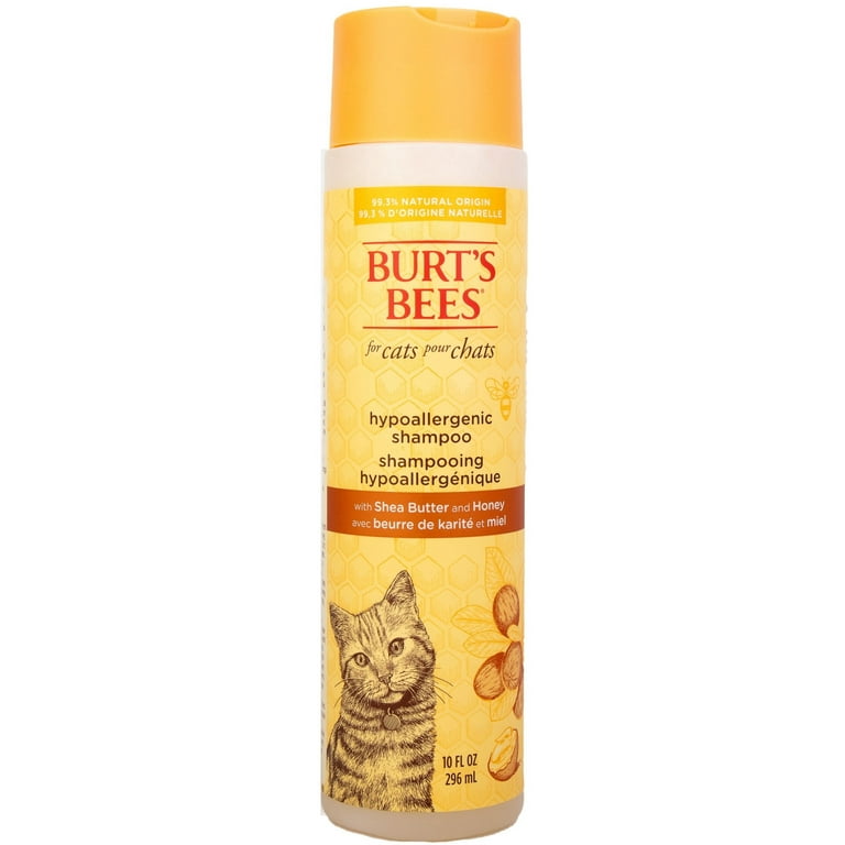 Burt’s Bees Hypoallergenic Shampoo for Cats Shea Butter and Honey 296ml