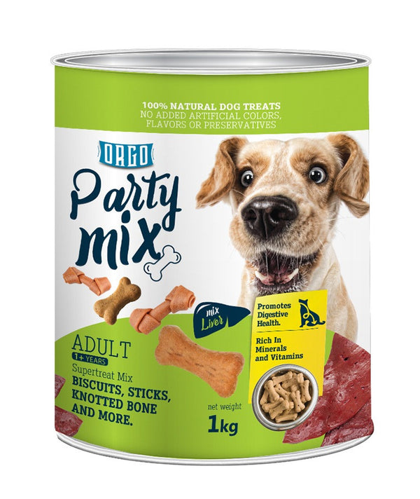 Orgo Party Mix - Liver 1 kg - PetYard