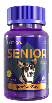 Primigo Geriatric Care Senior Plus Palatable Paste With Beef Flavor for Dogs - 60 tablets