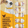 Reflex Chicken Wrapped Double Knotted Bone 8 Piece 100G