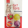 Nunbell Cat Playing 4 Balls Toy