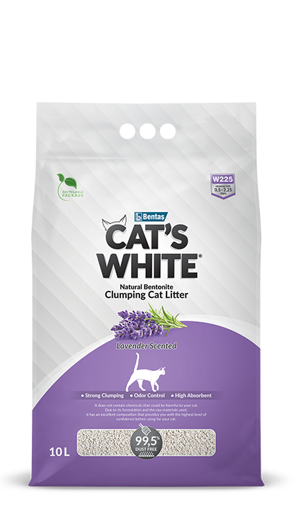 Cat’s White® Lavender Scented Clumping Cat Litter