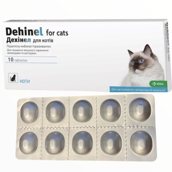 Dehinel for cat. 1 tablet - PetYard