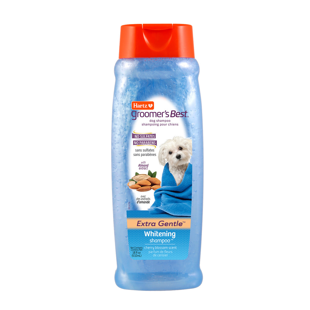 Hartz® GROOMER'S BEST® Whitening Shampoo with Cherry Blossom Scent for Dogs