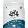 Cat’s White Clumping Active Carbon Granules 10L
