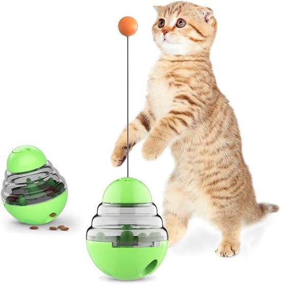 Tumbler Cat Treats Ball Toy