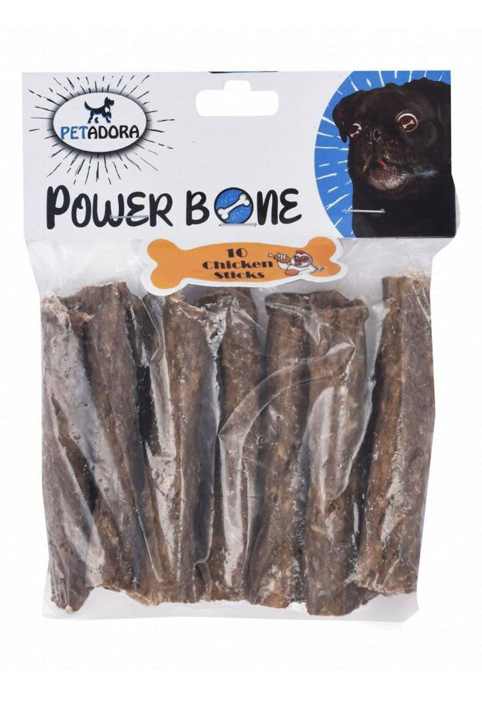 Power Bone Chicken - 10 Sticks - PetYard