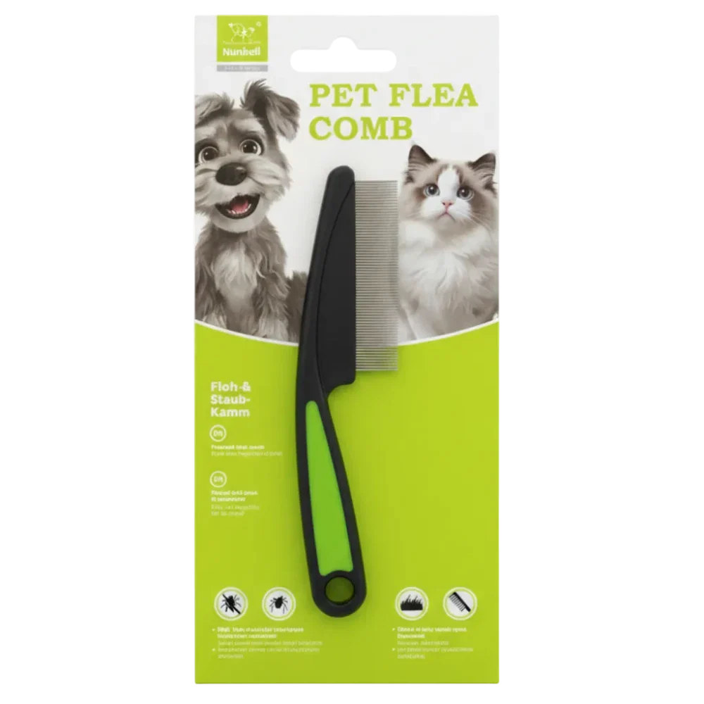 Nunbell Pet Flea Comb Clean & Tidy