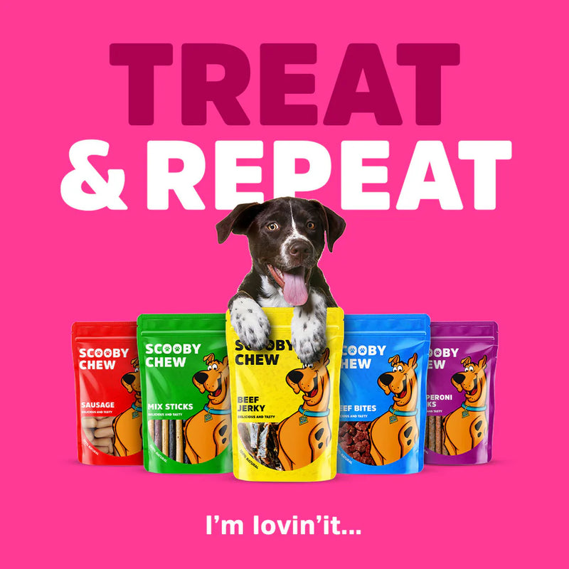 Scooby Chew Turkey Jerky Dog Treats 150G