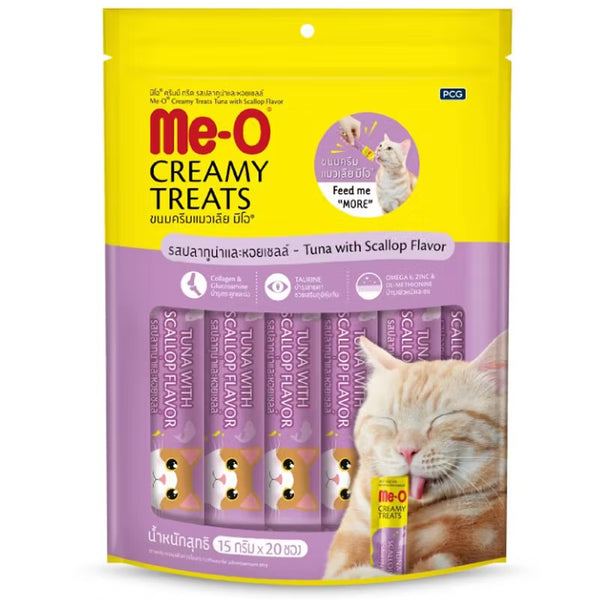 Me-O Creamy Treats With Different Flavors (15Gx20)