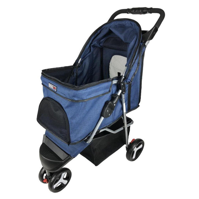 Casual Pet Stroller with a Removable Cup Holder with Weight Capacity 15KG