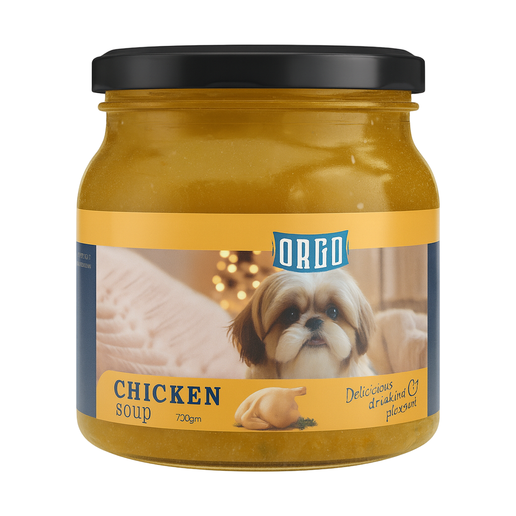 Orgo Chicken Soup for Dogs – 770g