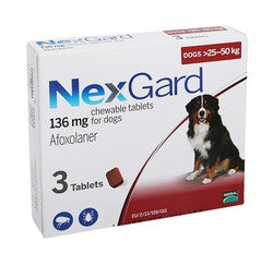 Nexgard Chewable for Large Dogs (25-50KG) 1 Tablet