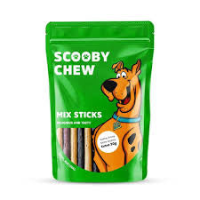 Scooby Chew Mixed Stick Dog Treats 150G