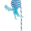 Nunbell Cat Toy Stick with Ball Blue