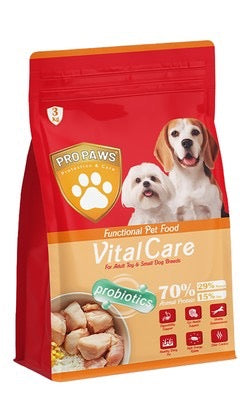 Pro Paws Vital Care Adult Dog Food with Probiotics – Toy & Small Breeds