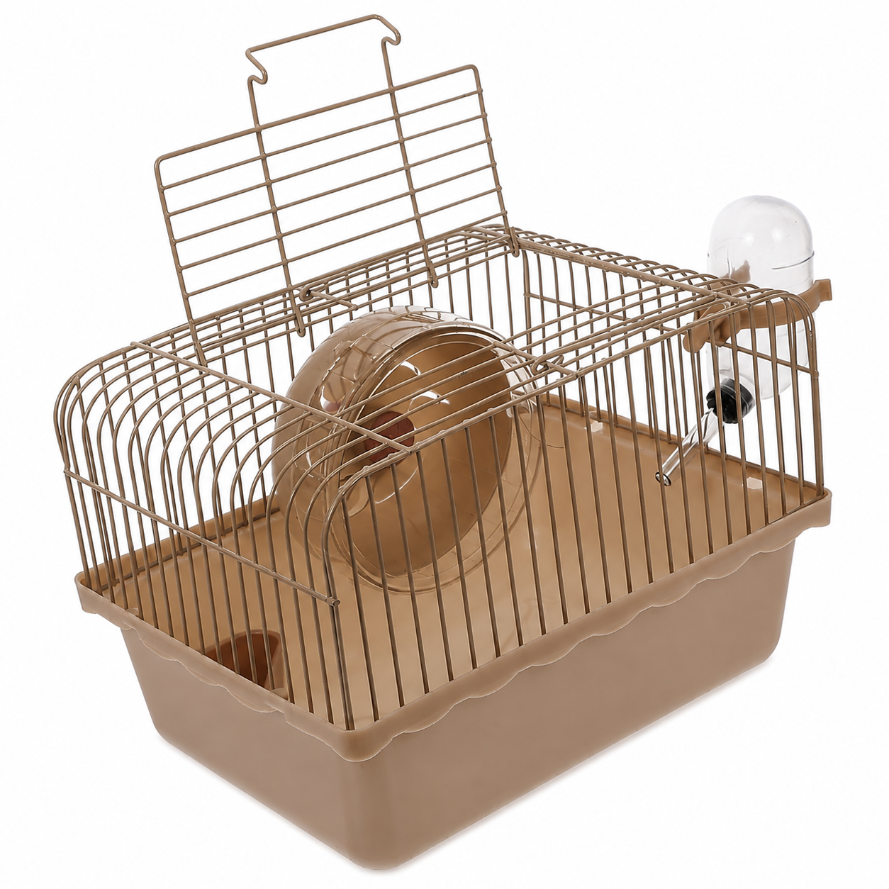 Green Portable Cage for Small Animals, suitable for Hamsters and Chinchillas