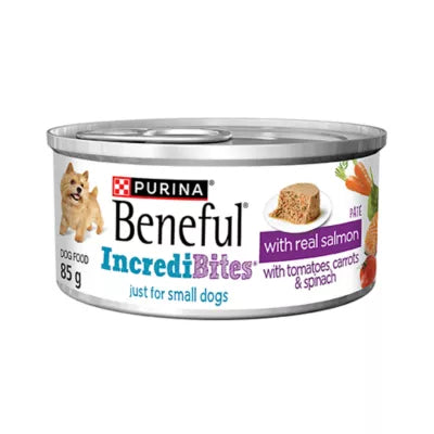 Beneful Incredibites Wet Dog Food - Real Salmon Pâté, 85 g