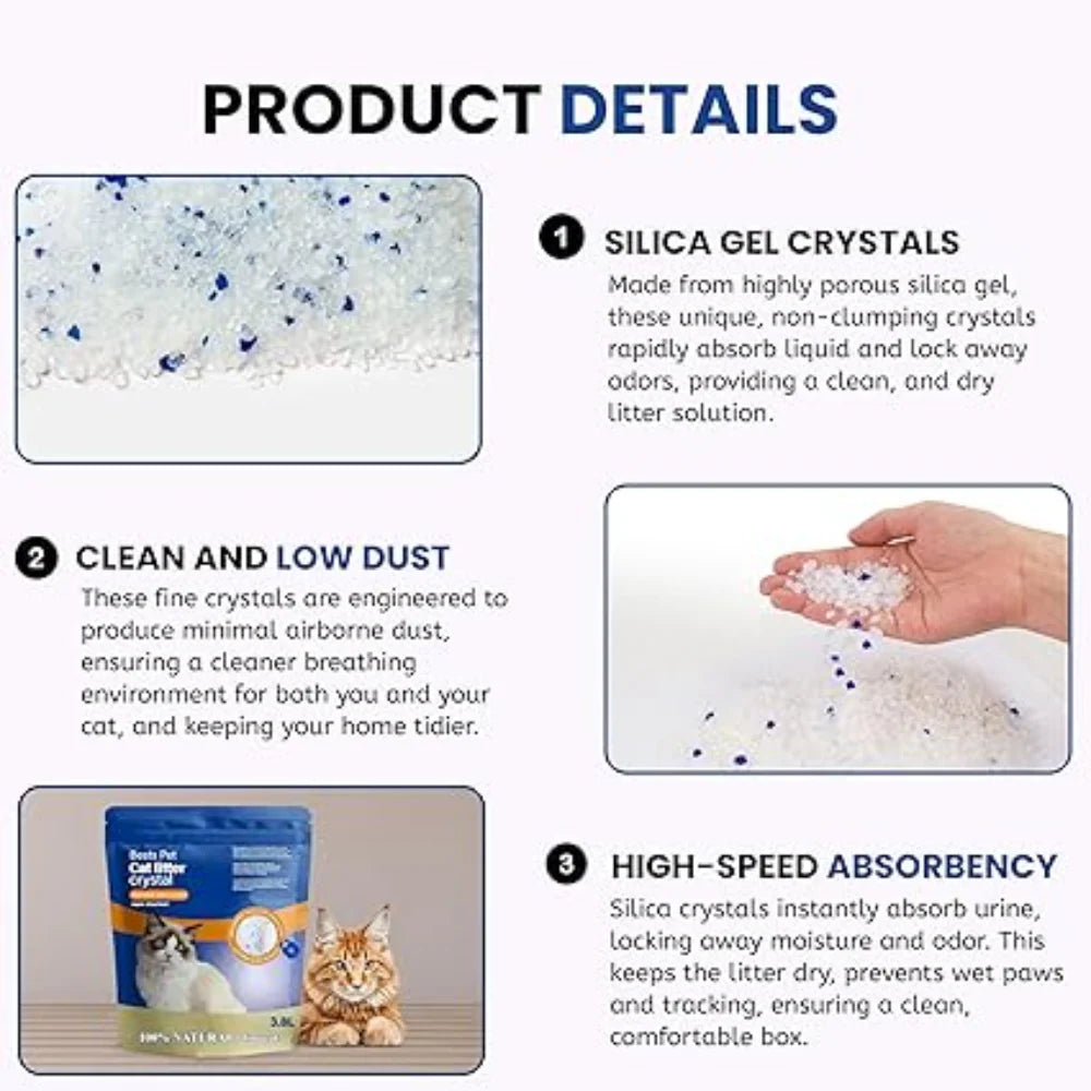 Bestspet Cat Litter Crystal 3.8L
