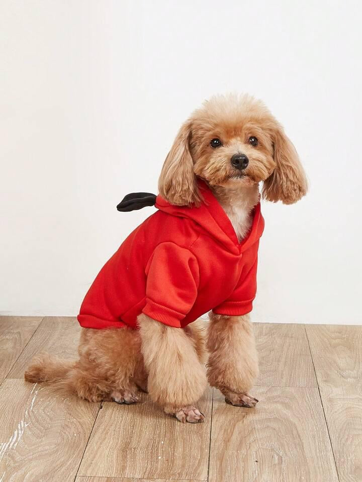 Red Hoodie For Pets