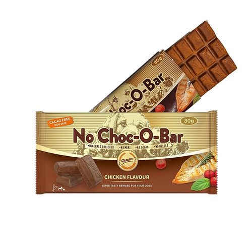 NO CHOC chicken flavored chocolate dog Treat 80G