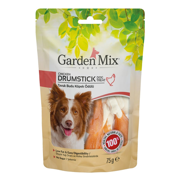 Garden Mix Dog Treat Drumstick With Chicken 75g