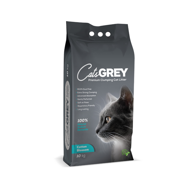 Cat’s Grey Cat Litter Premium Clumping 10KG