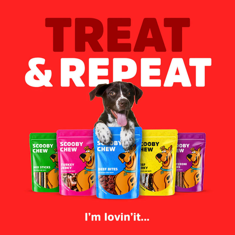 Scooby Chew Sausage Dog Treats 150G