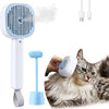 Pet Steam Brush Spritz Defur Comb for Indoor Kitten Shedding with Massage Comb