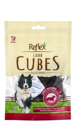 Reflex Lamb Cubes Dog Treats 80G
