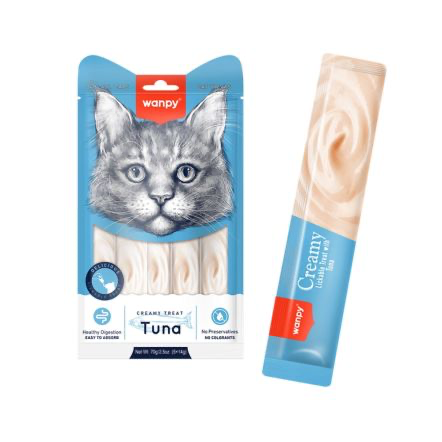 Wanpy Cat Creamy Treat Tuna Flavor