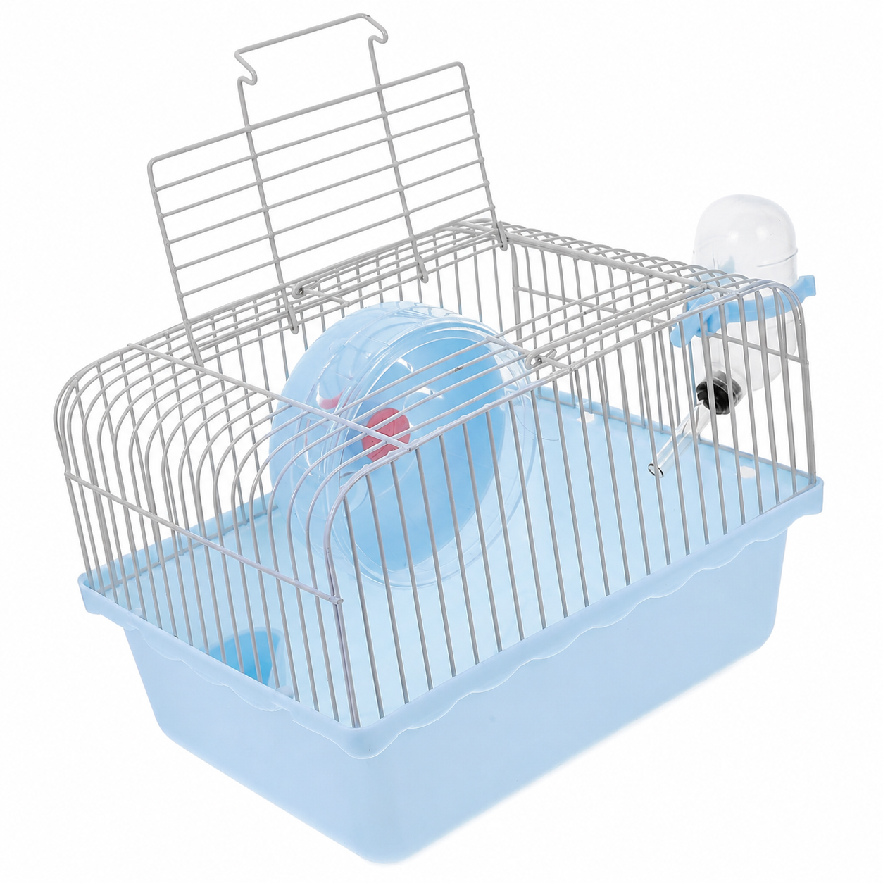 Green Portable Cage for Small Animals, suitable for Hamsters and Chinchillas