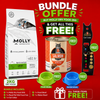 Molly Adult 2kg Salmon Renal Bundle + 4 FREE Gifts