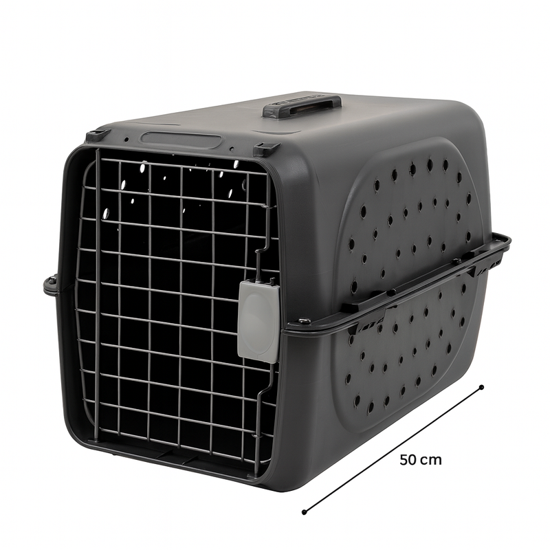 Pet Carrier – Durable Travel Box for Cats & Small Dogs 50cm