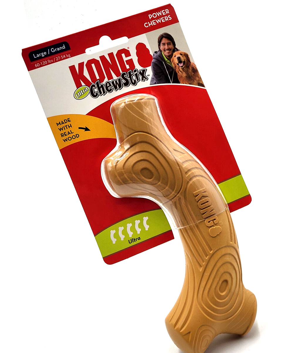 KONG Ultra ChewStix Large Teething Dog Chew Toy 27-54KG Dogs
