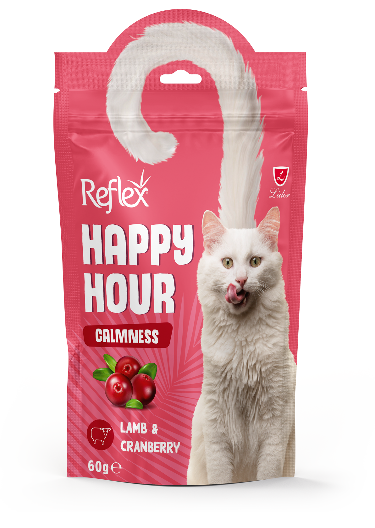 Reflex Happy Hour Cat Treats - 60G