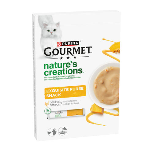 Gourmet Nature's Creations Chicken Wet Snack for Cats 5x10g