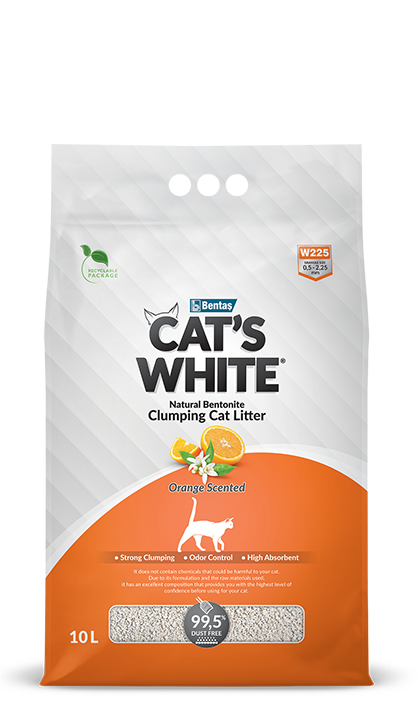 Cat’s White® Orange Scented Clumping Cat Litter