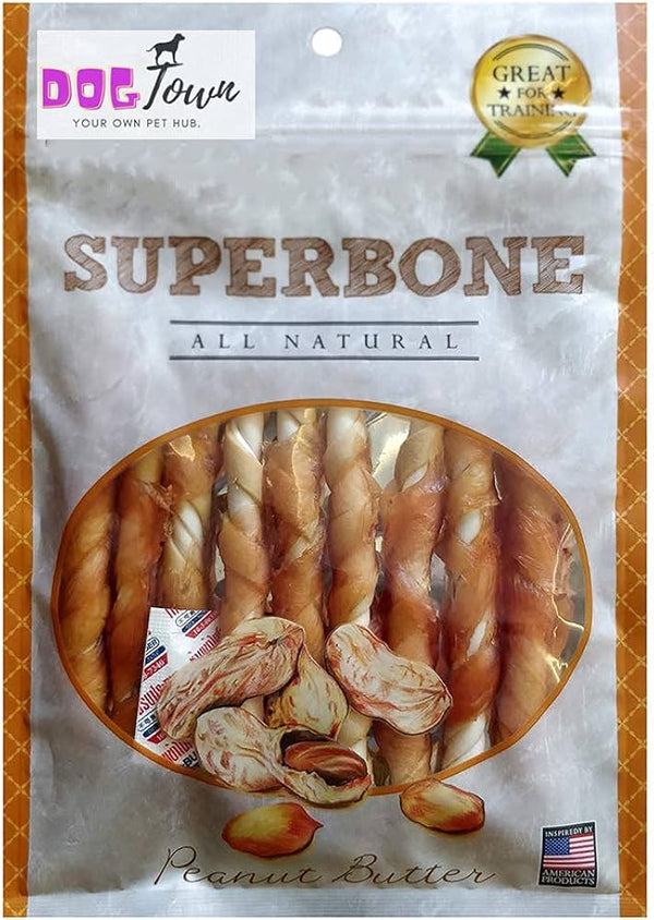 Superbone All Natural with peanut butter