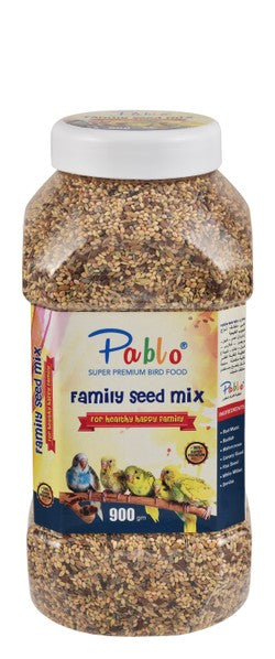 Pablo Mixed Bird Food for Budgies 900G