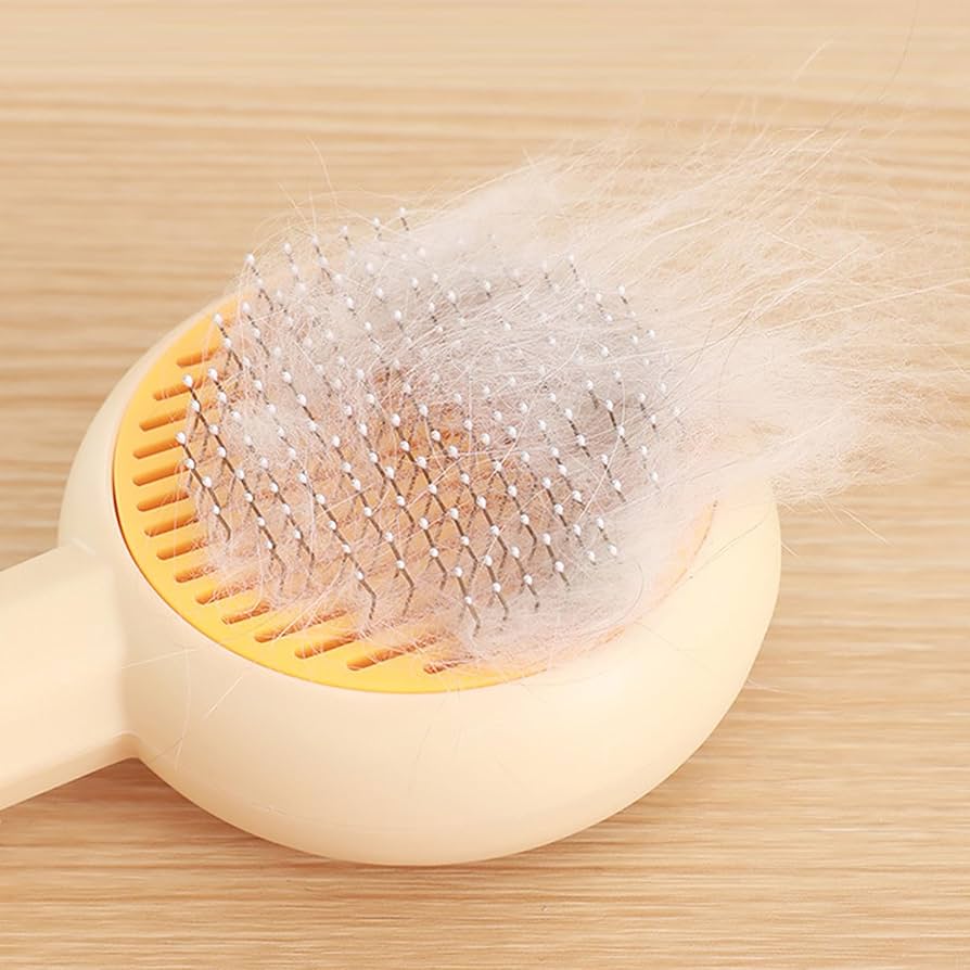 Pet Brush Self Cleaning for Cats & Dogs