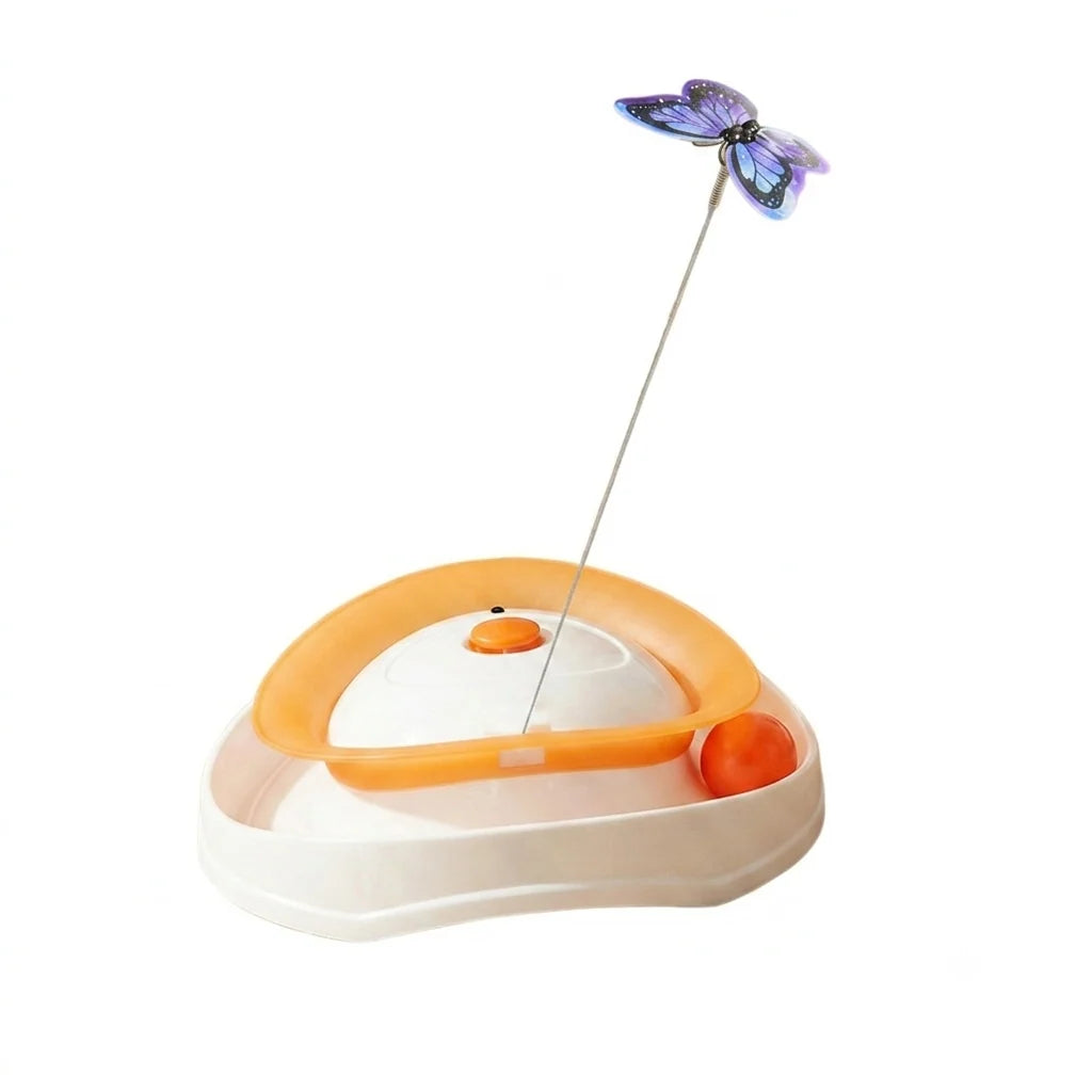 Nunbell Cat Toy Roll Around Flutter Bug