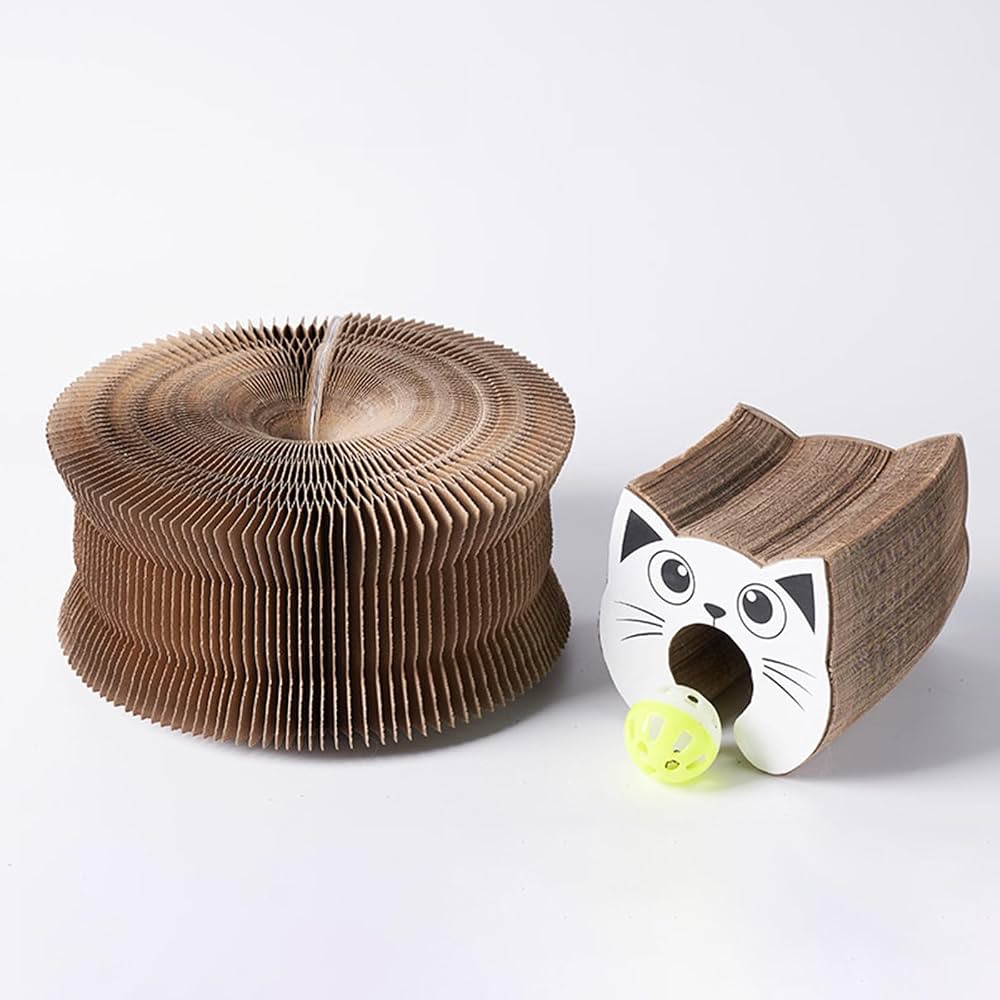 Cat Accordion Scratch Cat Toy Foldable interactive Toy