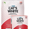 Cat's White® UnScented Clumping Cat Litter For Sensitive Cats