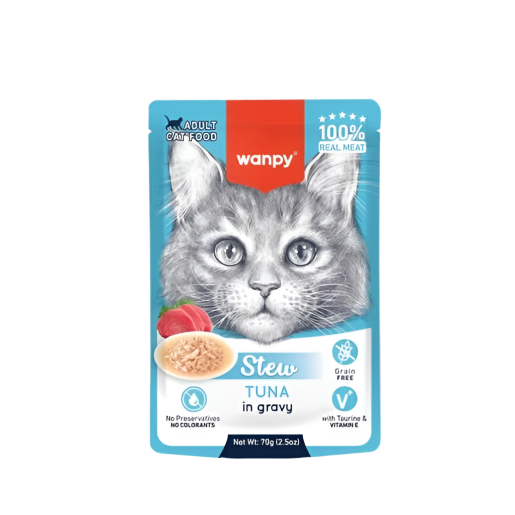 Wanpy Stew in gravy - Tuna 70G