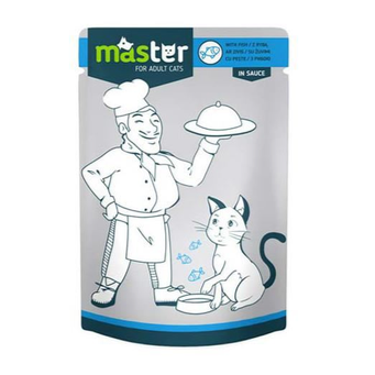 Master Wet Food with Fish in Jelly for Adult Cats 80G