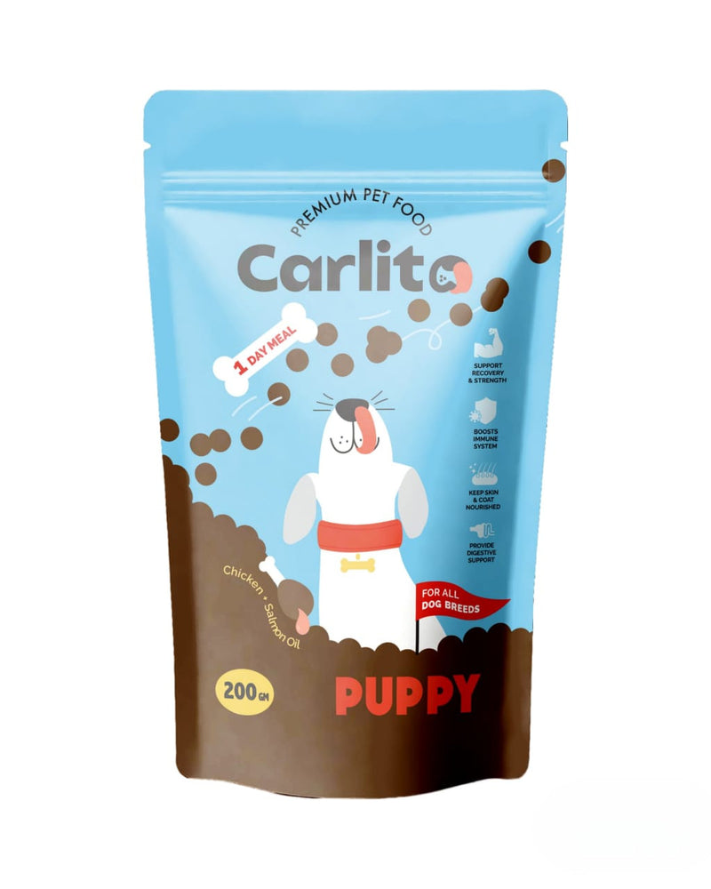 Carlito Dog Food for Puppies (200G/1.5KG/5KG)