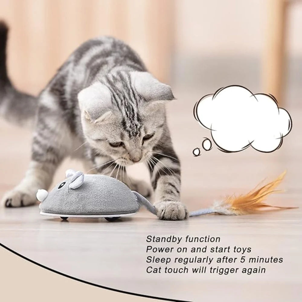 Cat Toy Automatic Moving Mouse