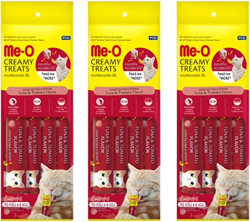 Me-O Creamy Treats Tuna & Tomato Flavor (15Gx20)