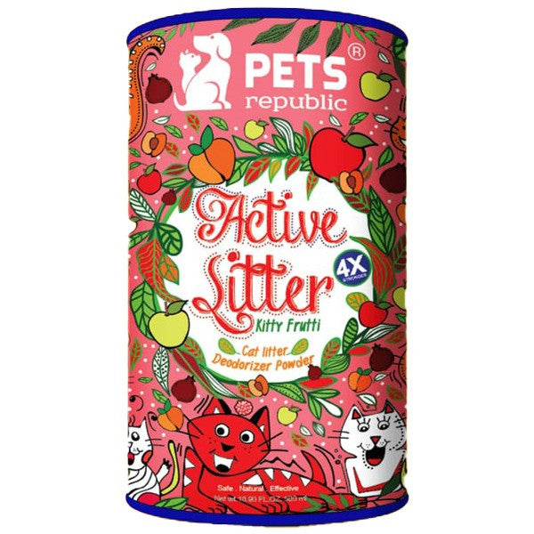 Pets Republic Active Cat Litter Deodorizer Powder 3 Different Scents 500ml - PetYard